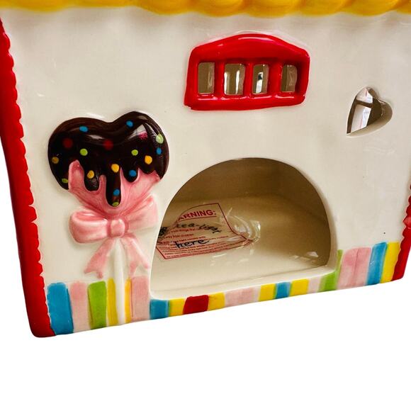 Hello Kitty Blue Sky Sanrio Sweet Shoppe Ceramic Tea Light Holder NEW - Picture 5 of 7